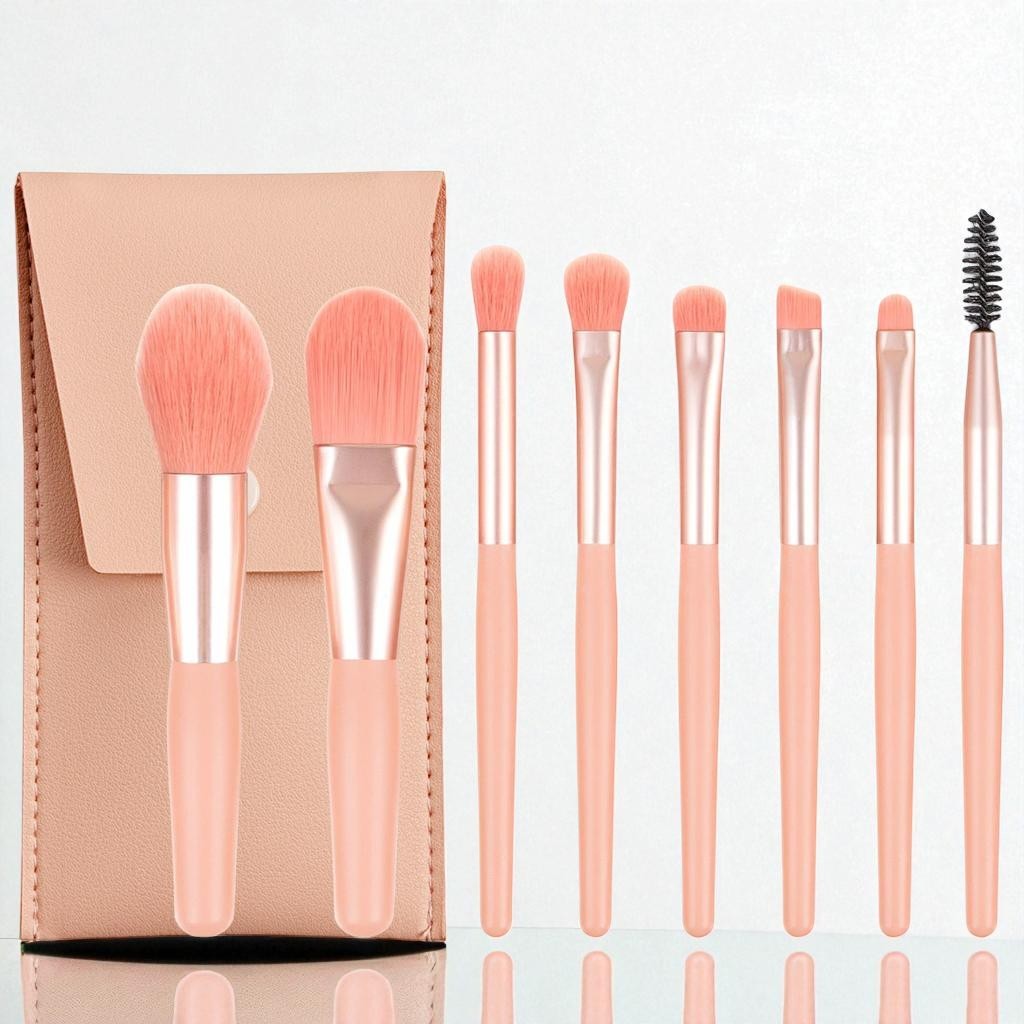 Pinceaux Maquillage - SoftBlendBrush8™ - Rose