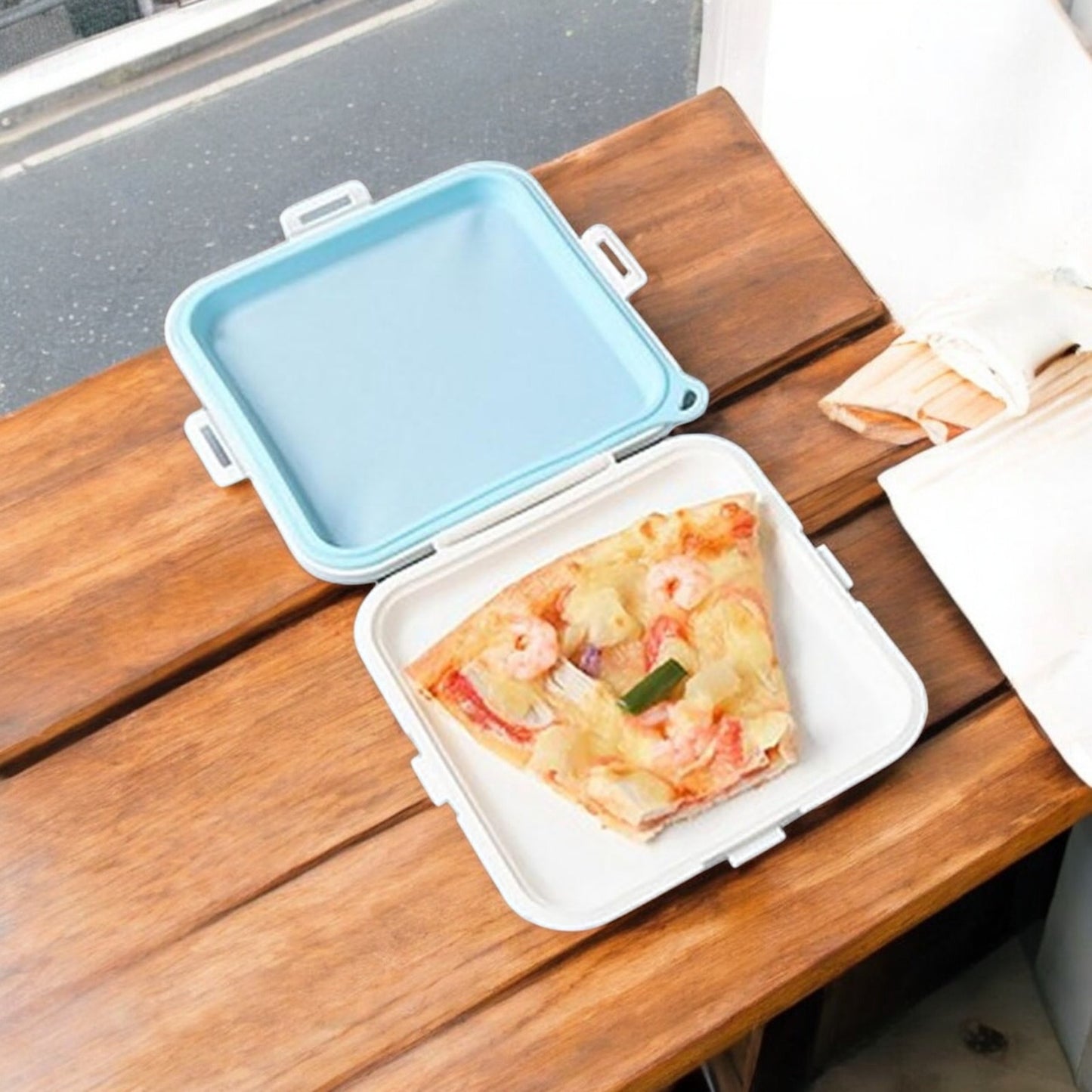 Lunch Box - SnackSafeBox™ - Bleu