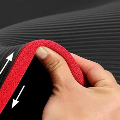 Tapis yoga - MatFitness™ - Noir