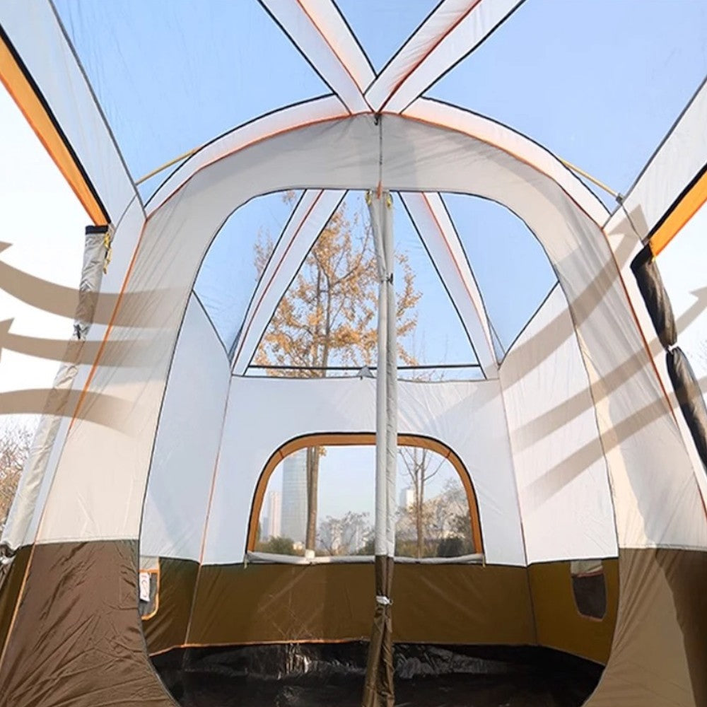 Tente de Camping - AllSeasonTent™ - Marron