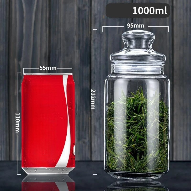 Bocal en Verre - CrystalJar™ - 1000 ml