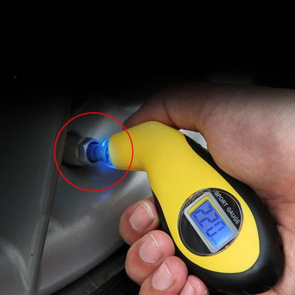 Manomètre Pression Pneu - AutoTireCheck™ -  R-6802 Jaune