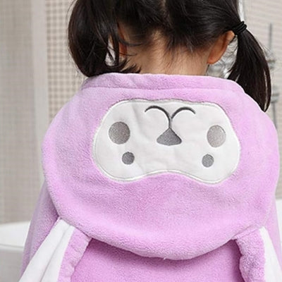 Serviette de bain bébé - Children'sBathTowel™ - Violet