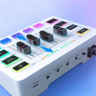 Tables de mixage - GamingAudioMixer™ - Blanc