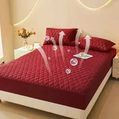 Housse de Protection Matelas - WaterproofMattressProtectorCover™ - Rouge