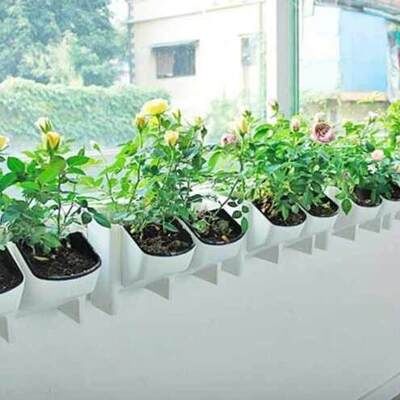 Jardinière Murale - GardenWallPlanter™ - Blanc