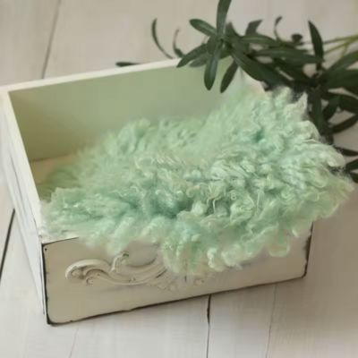 Couverture en Laine - WoolBabyProp™ - Vert Clair