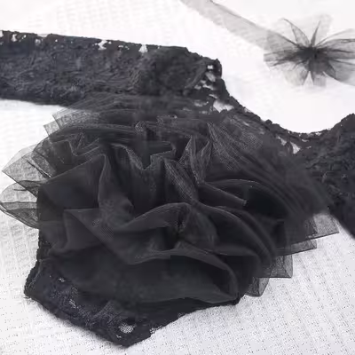 Robe Bébé Fille - BabyGirlPhotoDress™ - Noir