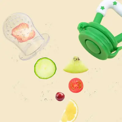 Sucette bebe - BabySiliconeFeeder™ - Vert
