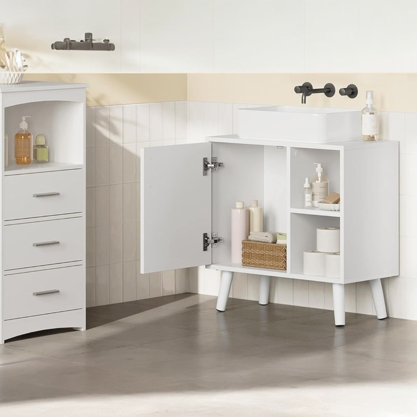 Rangement Sous Évier - UnderSinkCabinet™ - Blanc