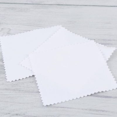 Chiffon microfibre - PolishingCloth™ - Blanc