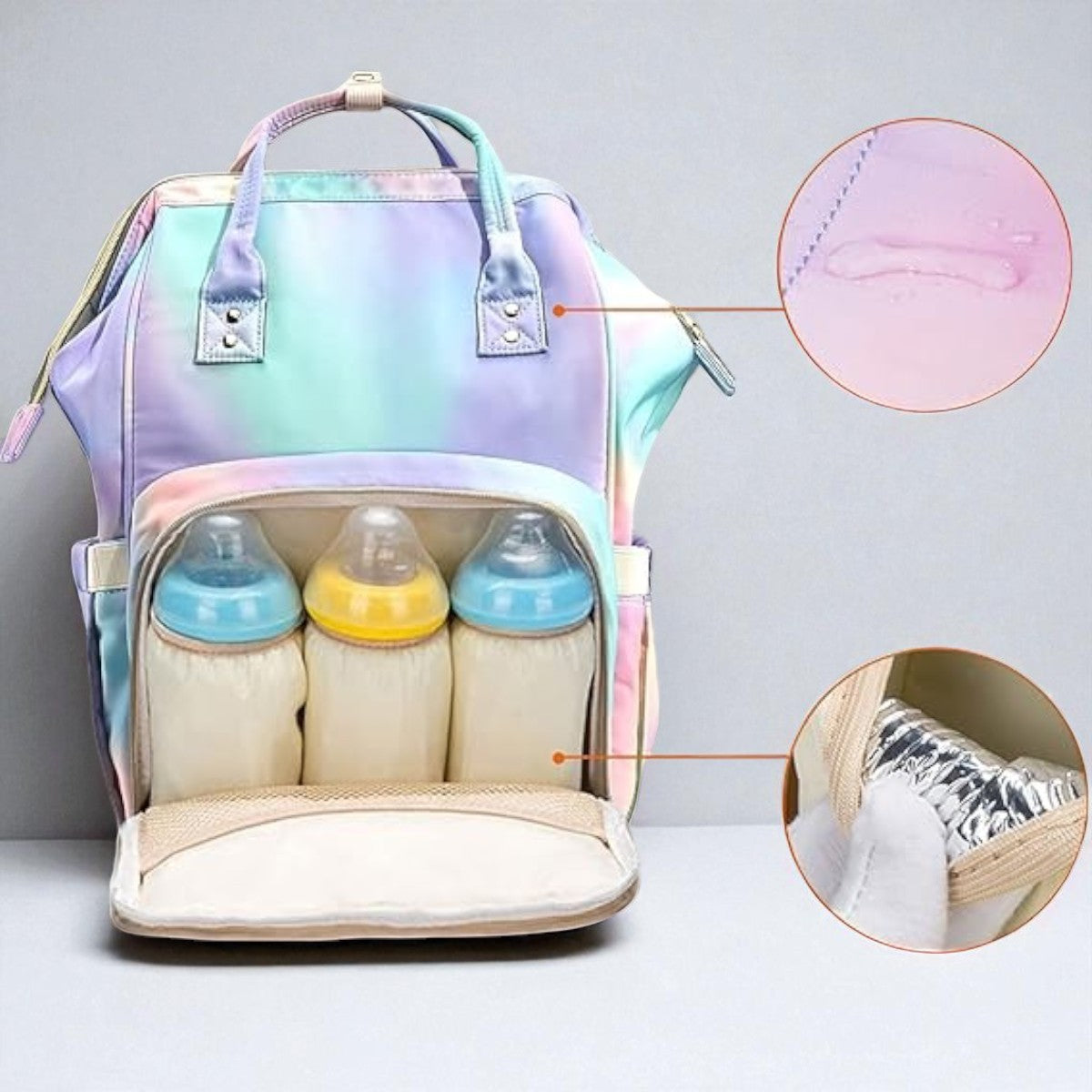 Sac à Langer - MummyGoPack™ - Néon