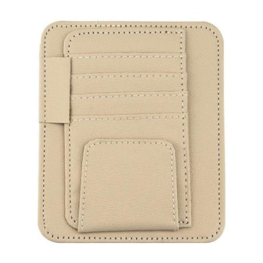 Porte Lunettes - CarShadeGuard™ - Beige