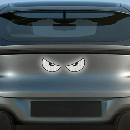 Sticker Voiture - EyeAlert™ - Blanc