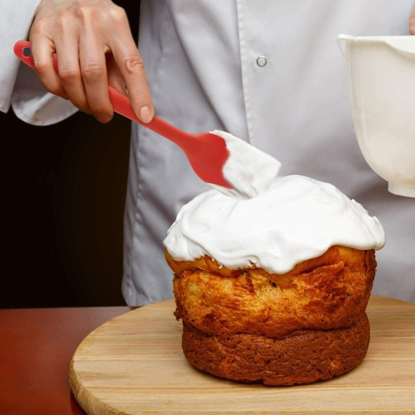 Spatule Patisserie - SiliconeSpatula™ - Rouge