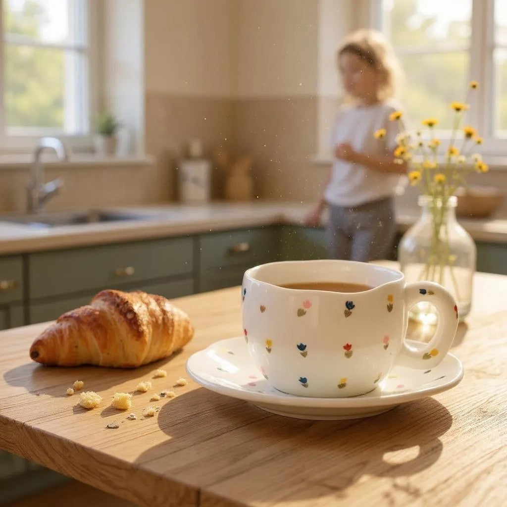 Tasse à Café - CozyBloomCup™ - Petites Fleurs