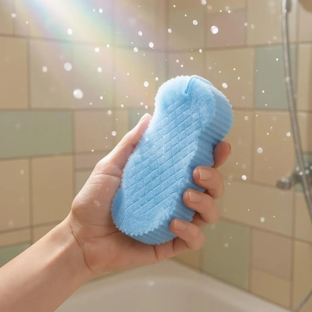 Brosse pour le Corps - MagicBodySponge™ - Bleu