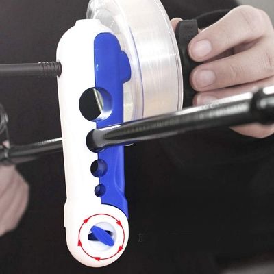 Enrouleur de Ligne de Pêche - FishingLineWinder™ - Blanc&bleu