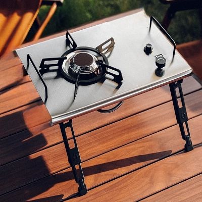 Réchaud à gaz camping - CampGasStove™ - Gris