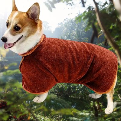 Peignoir pour Chien - DogDryingTowel™ - Marron