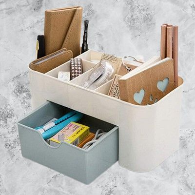 Rangement Maquillage - MakeupOrganizerBox™ - Gris