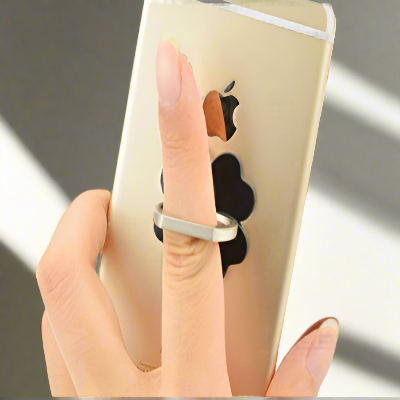 Support de téléphone - PhoneFingerRingHolder™ - Noir