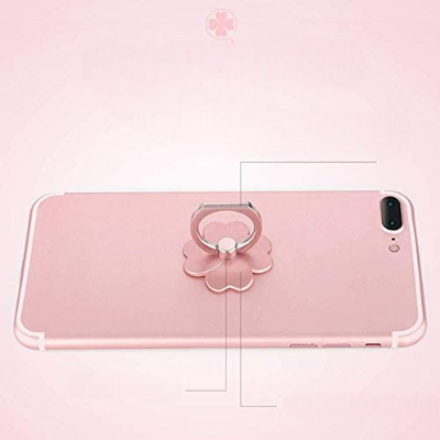 Support de téléphone - PhoneFingerRingHolder™ - Rose
