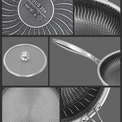 Poêle Inox - HexaSteel™