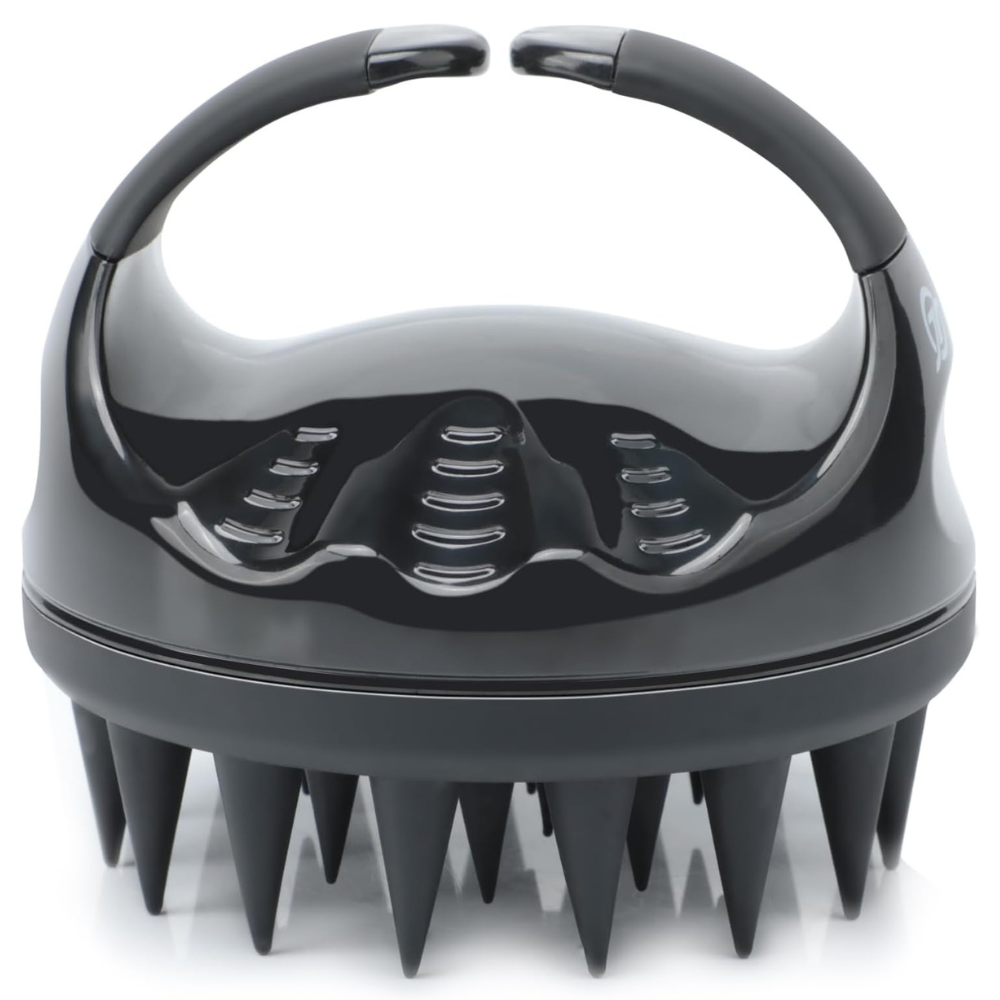 Massage Cuir Chevelu - ScalpEase™ - Noir