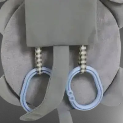 Rétroviseur intérieur - SafetyCarBabyMirror™ - Eléphant