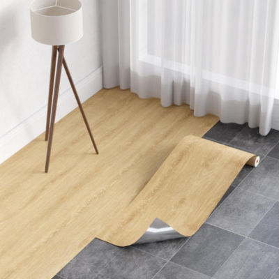 Sol PVC Dalles Adhésives - FloorStickers™ - Beige