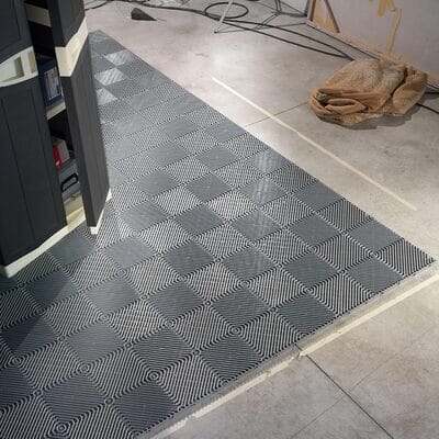 Dalle de Sol Garage - GarageFloorMat™ - Gris