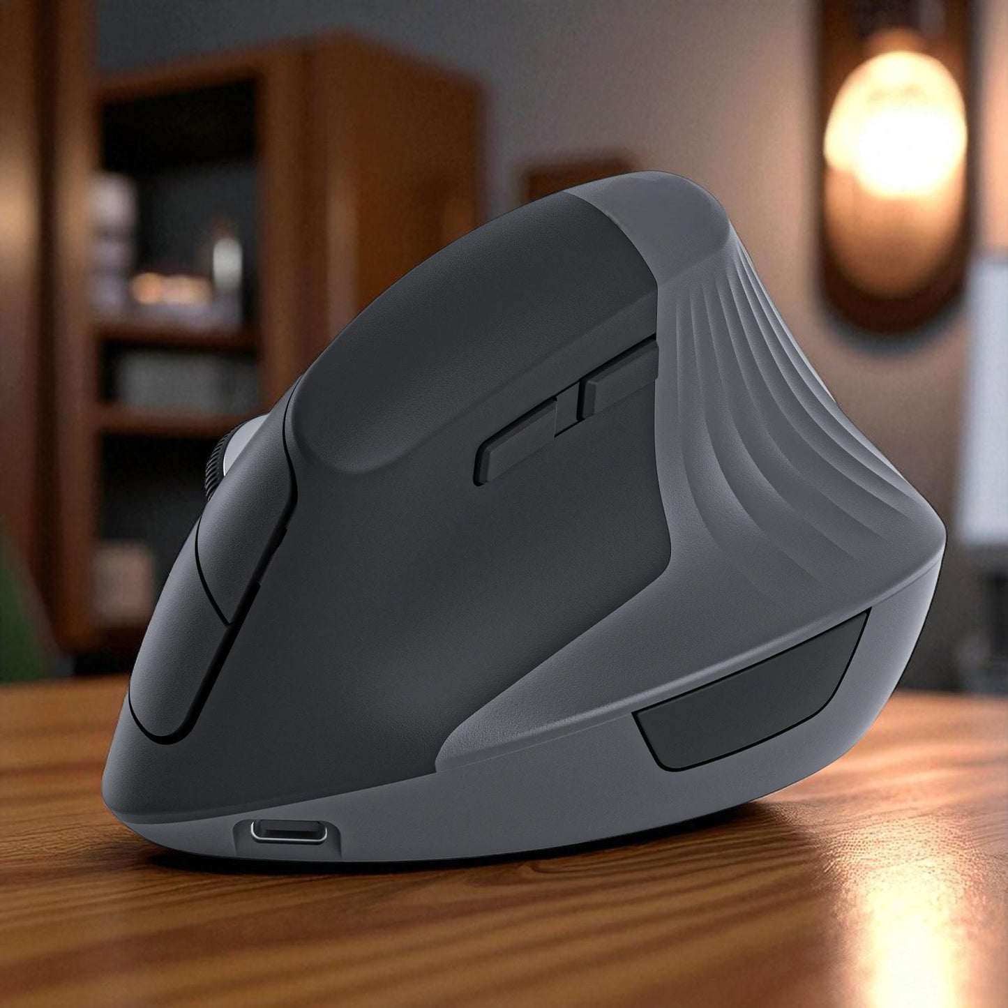 Souris Verticale - ErgoClickPro™ - Noir