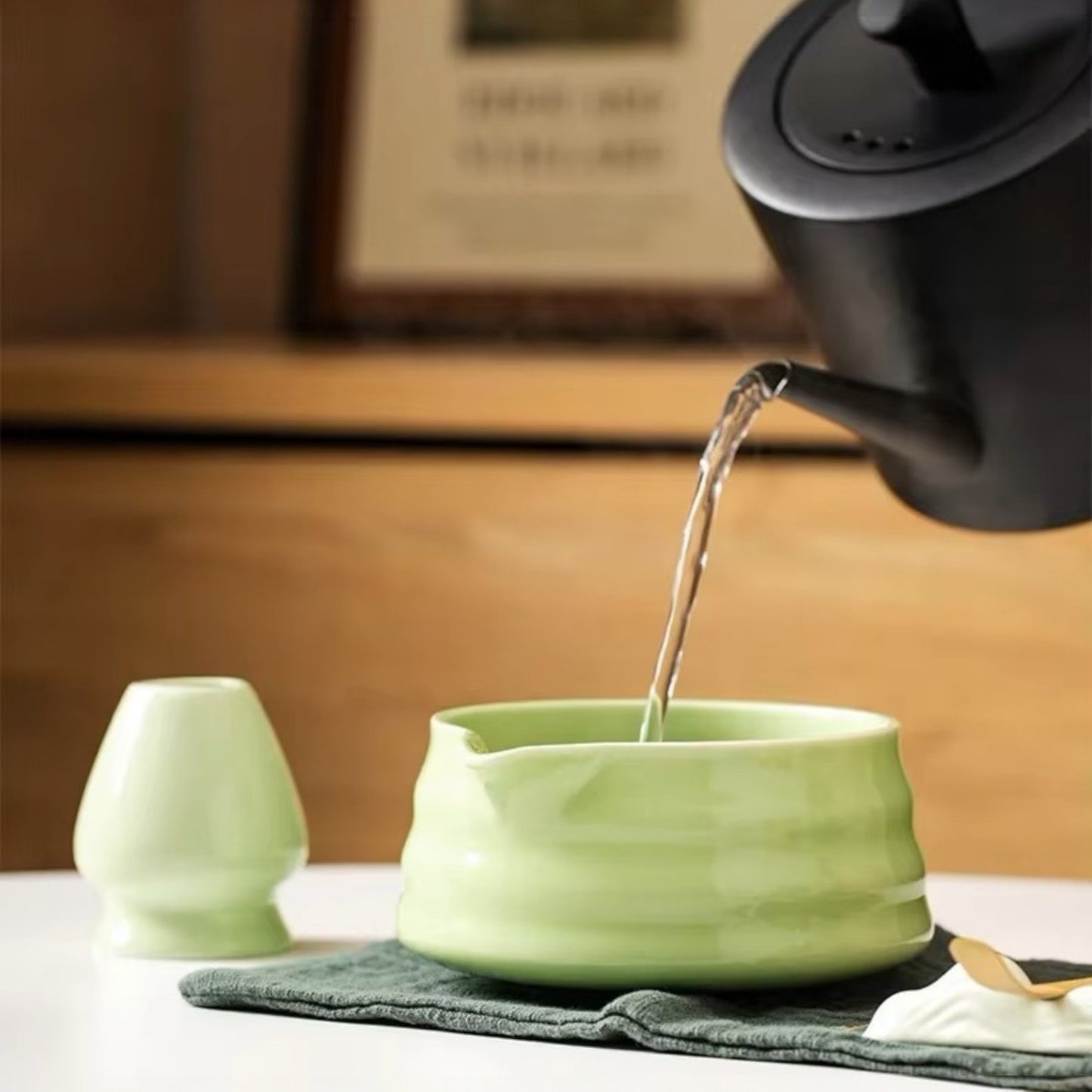 Service à Thé Japonais - ZenMatchaTeaSet™ - Vert Matcha