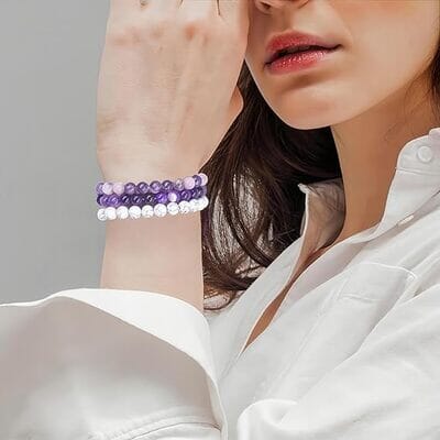CrystalBracelets™ - Violet