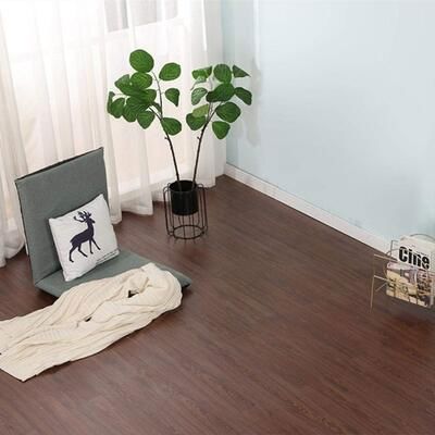 Sol PVC Dalles Adhésives - FloorStickers™ - Marron