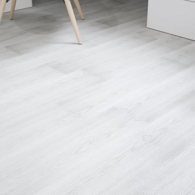 Sol PVC Dalles Adhésives - FloorStickers™ - Blanc Cérusé
