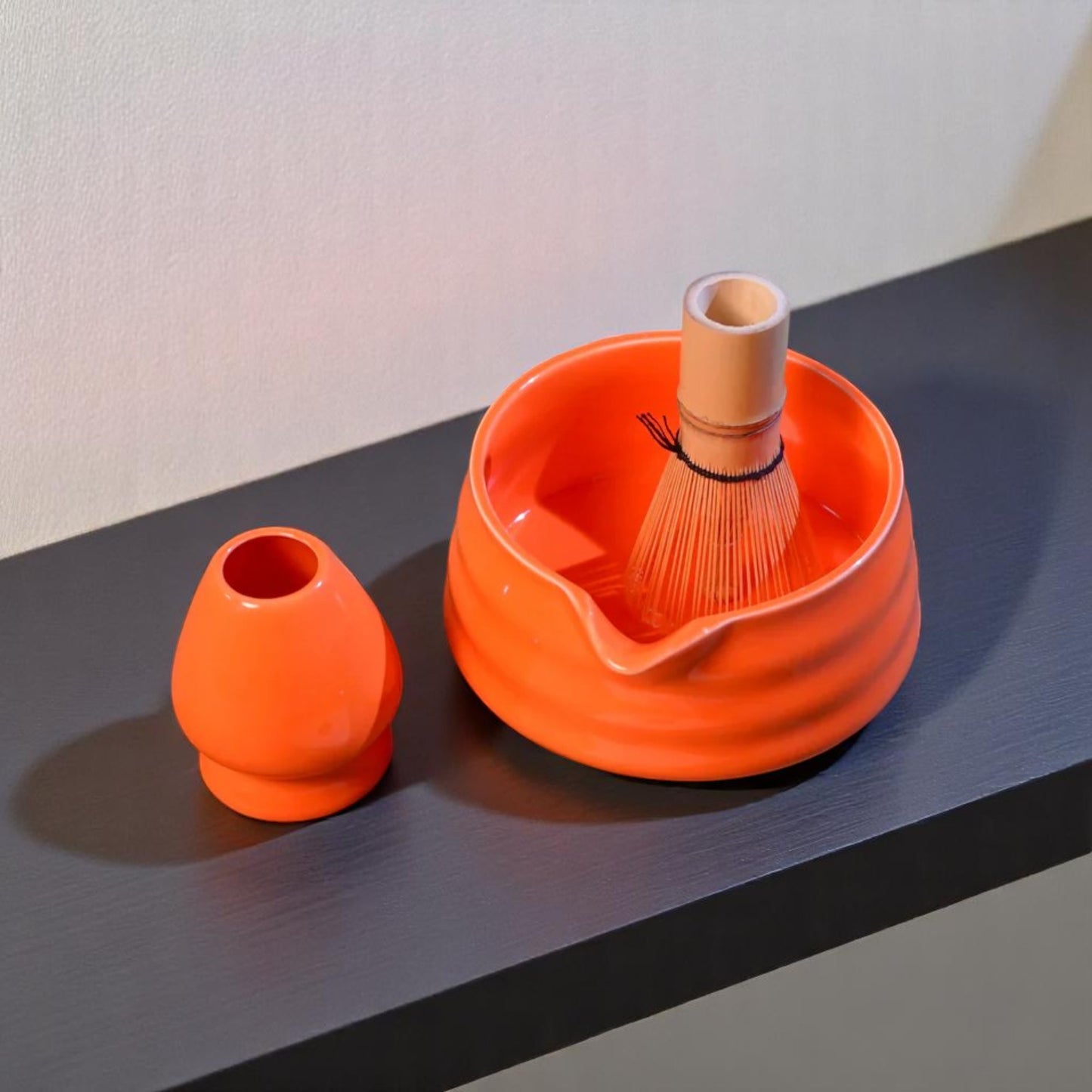 Service à Thé Japonais - ZenMatchaTeaSet™ - Orange
