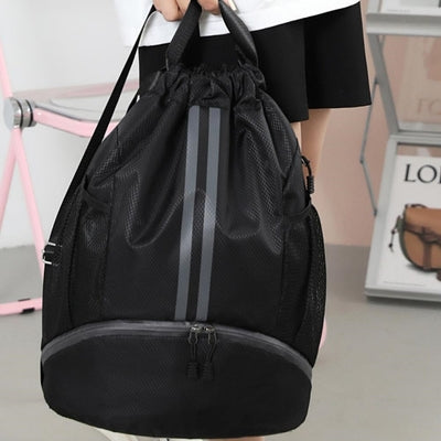 Sac de Sport - GymFitnessBackpack™ - Noir