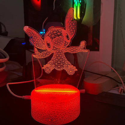 Veilleuse LED - StitchDream™ - Maillage 3D