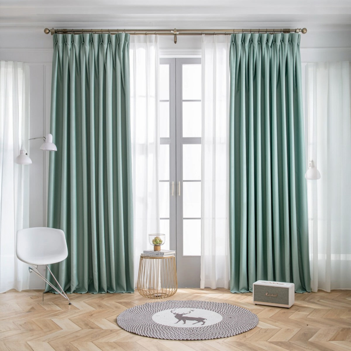 Rideaux Occultants - DeepSleepDrape™ - Vert