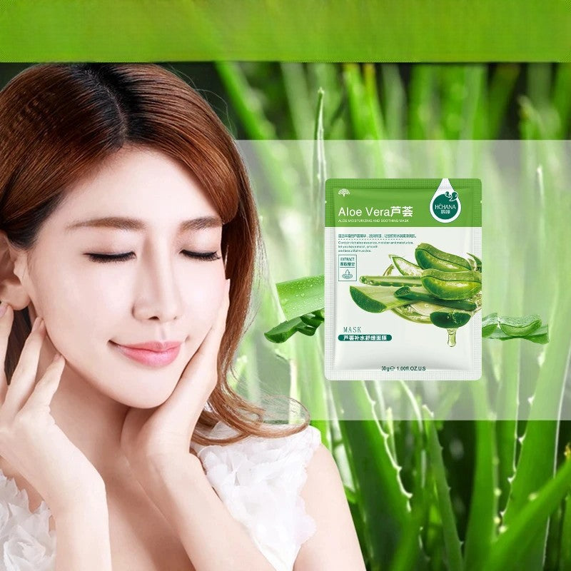 Masque Facial - GlowSkinSheet™ - Aloe Vera