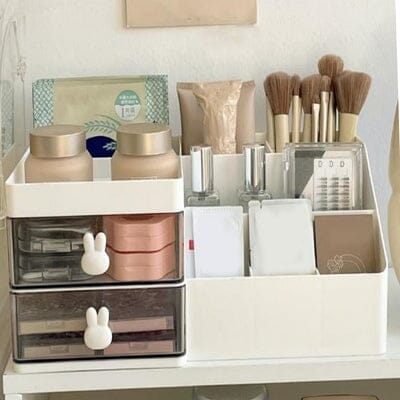 Rangement Maquillage - CosmeticStorageBox™ - Blanc