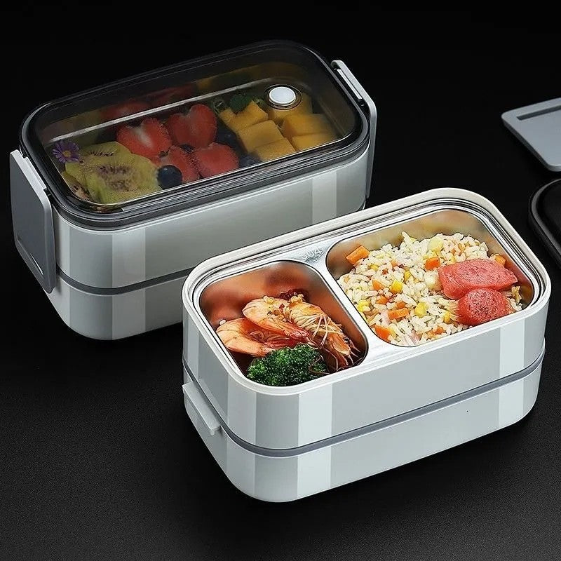 Lunch Box - InoxLunchMate™ - Gris