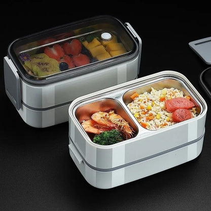 Lunch Box - InoxLunchMate™ - Gris