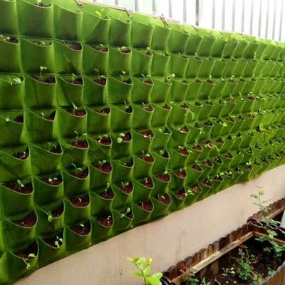 Jardin Vertical - PocketsWallPlanter™ - Vert