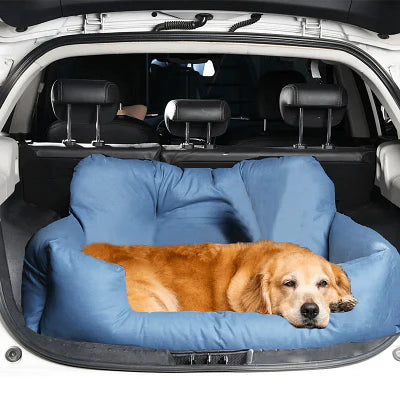 SIEGE AUTO POUR CHIEN - CarrierTravelDog™ - Bleu