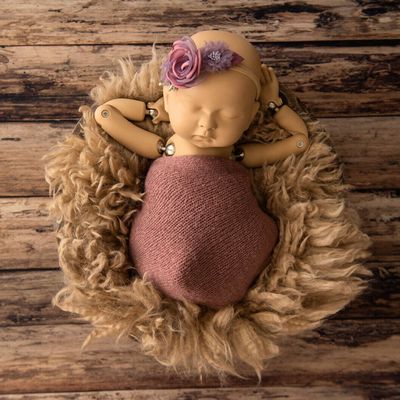 Couverture en Laine - WoolBabyProp™ - Khaki