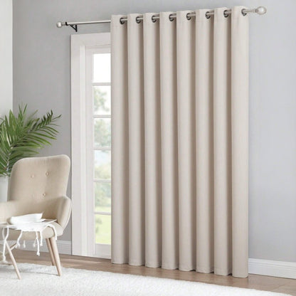 Rideaux Occultants - DeepSleepDrape™ - Blanc Cassé