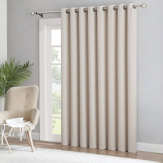 Rideaux Occultants - DeepSleepDrape™ - Blanc Cassé